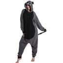 XXL 180-200CM  Raccoon Kigurumi Onesies Adults Fleece Women Onsie Men Pajamas One-Piece Pijamas Animal Cosplay Costume Halloween