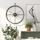 Nordic Luxury Large Wall Clock Modern Design Living Room Kitchen Wall Clock Battery Operated Iron Personality Clocks Home Decor
