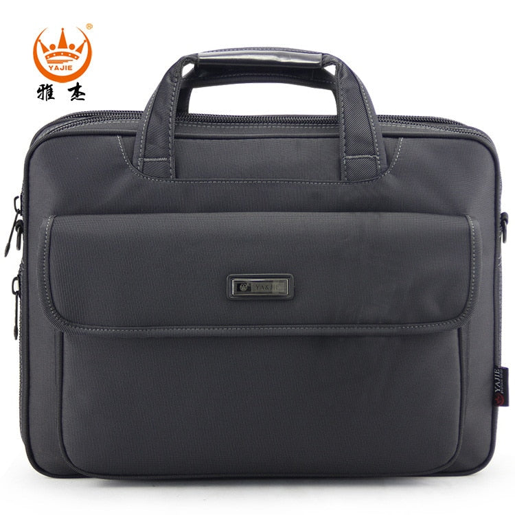 Bolsos para ordenador portátil para hombre, bolso de un solo hombro de gran capacidad, maletín de negocios a la moda para hombre, marca de 15 "para HP, DELL, Lenovo, Apple, Acer, Asus