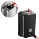 ROVOGO 500/800/1000Ml Black/Mirror Soap Dispenser Wall Mounted, Stainless Steel Bathroom Dispenser for Home Hotel