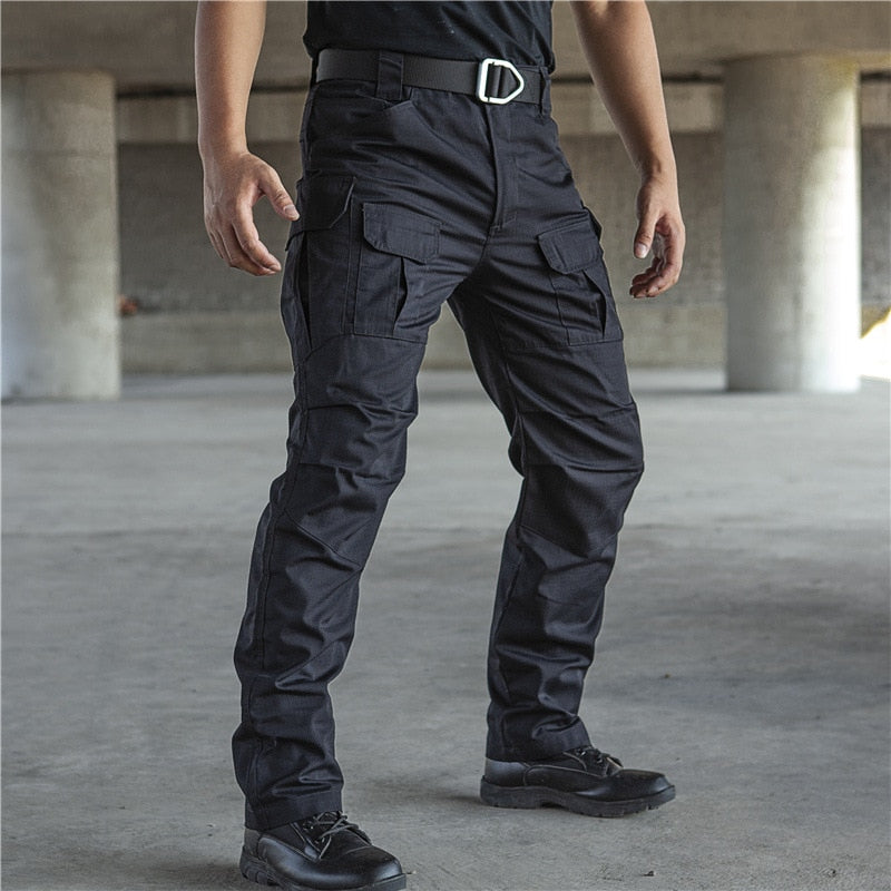 Multi-pocket Tactical Pants Men Waterproof Combat Joggers Male SWAT Cargo Anti-Pilling Stretch Work Trousers Hombre Size S-2XL