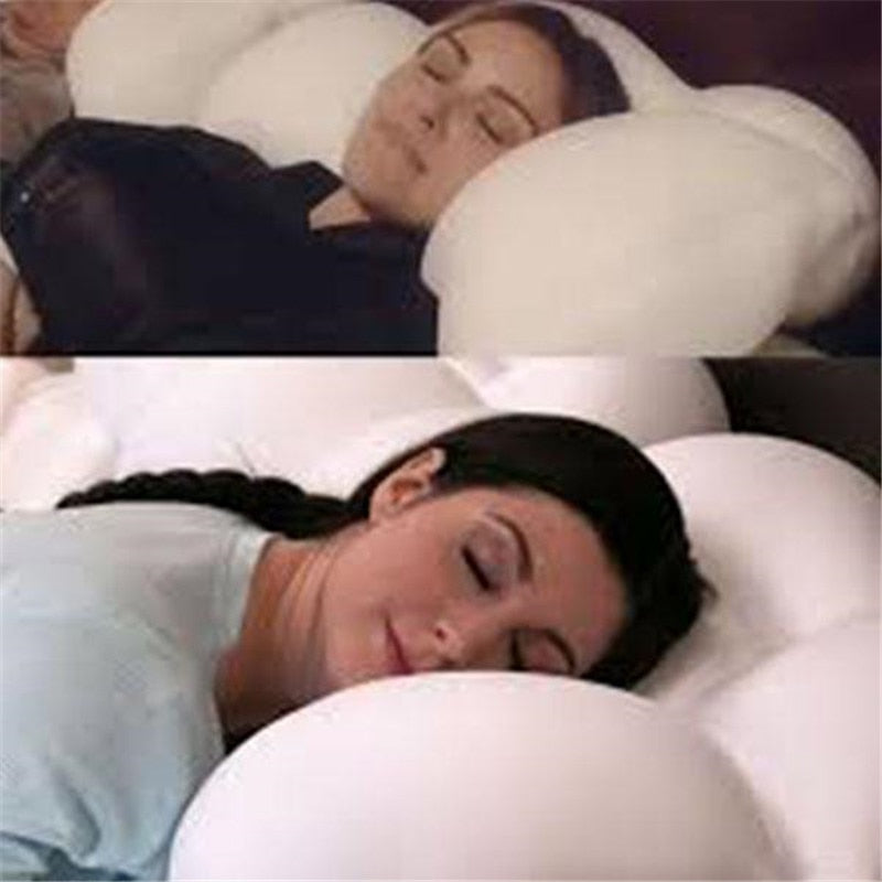 Almohada para dormir completa 3D mariposa espuma viscoelástica ergonómica ortopédica soporte para el cuello almohadas todo alrededor nube almohada huevo durmiente