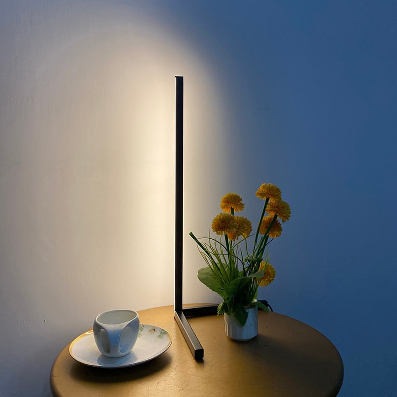 Nordic LED Corner RGB Floor Lamp for Bedroom Living Room Atmosphere Lights Colorful Home Decor Indoor lighting Standing Lamps