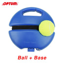 Heavy Duty Tennis Training Aids Base With Elastic Rope Ball Practice Self-Duty Rebound Tennis Trainer Partner Sparring Device