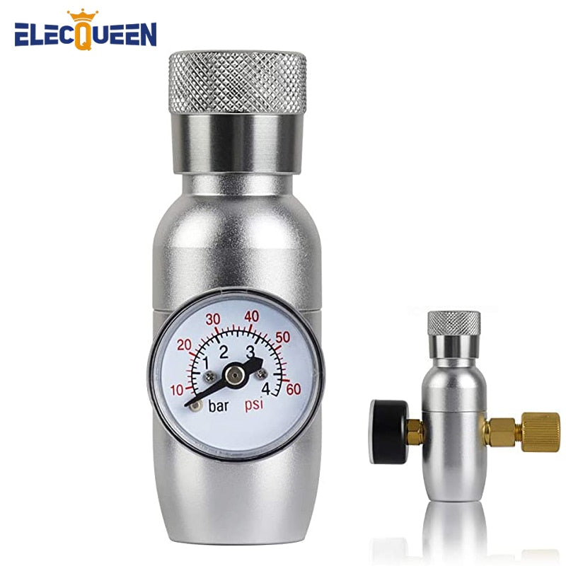 2020 Newest Co2 Charger Kit, 0-60PSI Co2 Regulator Mini Keg Charger with Ball Lock Gas Disconnect Portable for Home Brewing