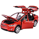 1:32 Tesla MODEL X aleación modelo de coche Diecast y vehículos de juguete coches de juguete envío gratis chico juguetes para niños regalos de navidad niño juguete