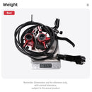 TANKE MTB Bike oil disc brake 160mm rotor Caliper hydraulic calliperplate Front Rear handle A B-pillar CNC bicycle parts cycling