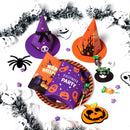 StoBag 20 stücke Neue Hut Form Süßigkeiten Verpackung Papier Box Orange/Blau Halloween Dekoration Event &amp; Party Favor Kinder Für Zuhause