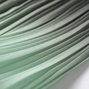 Female Summer Ice Silk Gradient Color Wide Leg Pants Pleated Nine Points Large Size High Waist Drape Skirt Straight Beach Pants