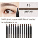 12PCS  Eyebrow Pencil Cosmetic  pencil  for eyeshadow Natural Long-Lasting Tattoo  eyebrows waterproof eyebrow makeup set beauty