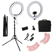 The Halo Studio | 18-Inch 55W Bi-Color LED Ring Light Kit