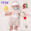 IVITA WB1513 59cm 5210g Original Full Silicone Reborn Baby Dolls Eyes Opened Newborn Alive Laughing Babies Toys for Kids Gift