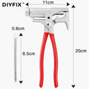 Multifunctional Hammer Pipe Wrench Pliers Screwdriver Nail Gun Steel Nail Stapler Universal Woodworking Hammer Carpentry Fitter
