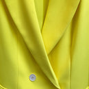 TWOTWINSTYLE Minimalist Blazer For Women Notched Long Sleeve Casual Large Size Coat Female Fashion Clothing 2022 Autumn New