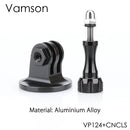 Vamson para GoPro Accesorios Adaptador Convertidor Montaje Monopod Trípode Soporte Adaptador para Go Pro Hero 10 9 8 7 6 para yi VP101