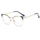 Belmon Cat Eye Spectacle Frame Women Eyeglasses Computer Prescription Optical For Female Eyewear Clear Lens Glasses Frame 95537