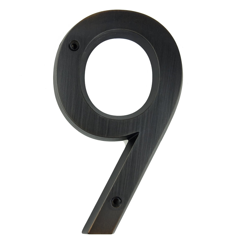 15cm Big 3D Modern House Number Door Números de dirección de casa para House Digital Door Outdoor Sign 6 pulgadas.