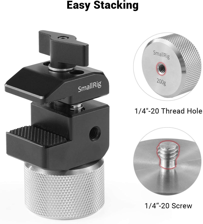 SmallRig DSLR-Kamera, abnehmbares Gegengewicht (200 g), Ausgleichsmoment für DJI RS 2/RSC 2/RS 3/RS 3 Pro Gimbal Stabilizer 2285