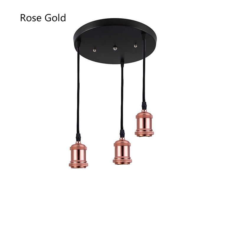 Retro Industrial Loft LED Bar Pendelleuchte E27 Sockel Pendelleuchten Aluminium Esszimmer Pendelleuchten Küche Hängelampen