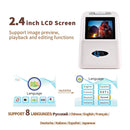 35mm Film Scanner 22 Mega Pixels Negative Slide Scanner 110 135 126KPK Digital Film Converter with 2.4"LCD Support Russian