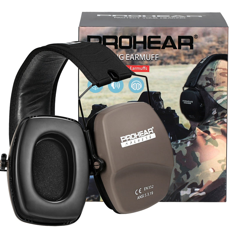 ZOHAN Noise Reduction Safety EarMuffs NRR 26dB Shooters Hearing Protection Earmuffs Adjustable Shooting Ear Protection Protector