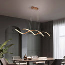 Nordic lamp Modern led pendant lights for dining living room shop led hanging pendant lamp fixture Chrome/Gold Plated finished