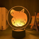 Acrylic Night Light Lamp Manga The Seven Deadly Sins Gadget for Home Room Decorative Light Meliodas Figure Kids Table Lamp Gift