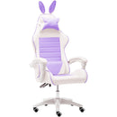 Silla de oficina WCG, silla para juegos de ordenador, sillón reclinable con reposapiés, Internet Cafe, silla para jugadores, muebles de oficina, silla rosa