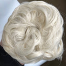 Tinashe Beauty Elastic Band With Hair Messy Hair Bun Scrunchy Chignon With Elastic Band Messi Hairpieces Donut For Women Kids