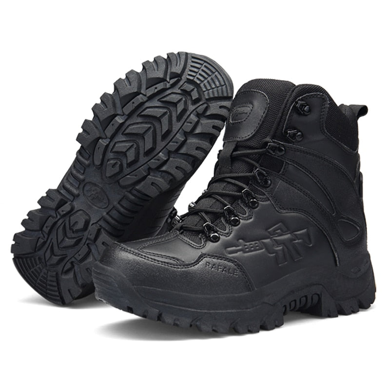 Winter/Autumn Men High Quality Brand Military Leather Boots Special Force Tactical Desert Combat Boats Outdoor Shoes Snow Boots