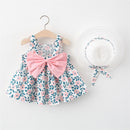 Summer Baby Clothes Baby Rompers New Summer Clothes Fashion Cute Cherry Prints Kids Clothing Rompers Dress With Hat