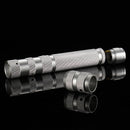 Metal Handle RGB Cosplay Double-edged Lightsaber Laser Sword 7 Colors Change LED Switchable Sound And Light For Boys Girls Gift