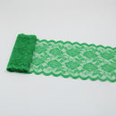 2 Yards Elastic Lace Ribbon Flowers Trim 150MM Wide Embroidery African Lace Fabric Trimmings For Wedding Dress Sewing Diy Crafts