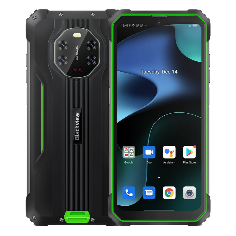 [Auf Lager] BLACKVIEW BV8800 Robustes Smartphone 90 Hz Display 8 GB + 128 GB Helio G96 8380 mAh 50 MP Kamera Mobiltelefon Globale Version
