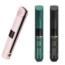 Cordless Mini Hair Straightener Curler Ceramic Fast Heating Plate Flat Irons Negative Ion Straighting Styling Tool USB Charging