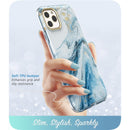 i-Blason For iPhone 11 Pro Case 5.8" (2019) Cosmo Full-Body Shinning Glitter Marble Bumper Case with Built-in Screen Protector