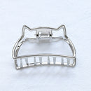 Vintage Metall Haarklaue Katzenohren Haarspange Haarnadel Haarspange Retro Vintage Frauen Mädchen Haar Styling Werkzeuge Haarschmuck Heiß