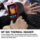NF-521 Thermal Imager Portable Infrared Thermal Camera Digital Display Heating Detector Handheld Temperature Imaging Imager