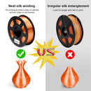 SUNLU SILK PLA 3D Filament 1.75mm 1kg Silk Texture PLA Filament For 3D Printer Smooth Print Materials Eco-friendly 3D Material