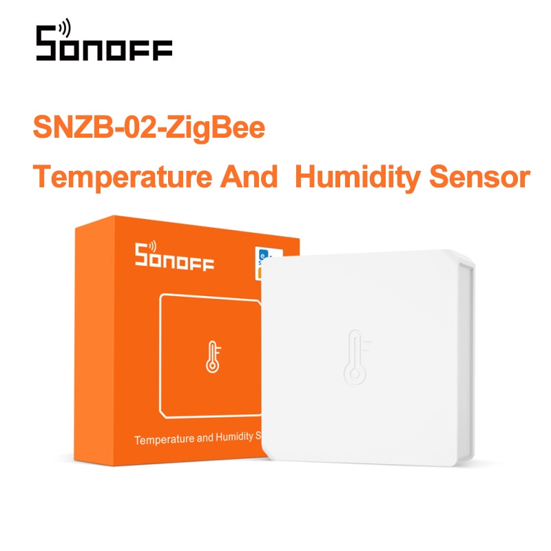 Sensor de temperatura y humedad SONOFF ZigBee/ZB Dongle-P USB Plus E-WeLink Control compatible con Alexa Google Home SONOFF ZBBridge