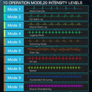 Abdominal Muscle Stimulator with LCD Display for Men/Women EMS Abs Trainer Home Gym Workout Exercise Vibration Fitness Massager