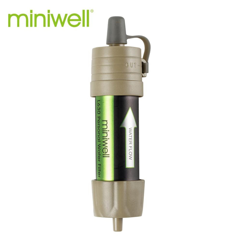 Miniwell Survival-Wasserreiniger für Outdoor-Sport, Aktivitäten und Reisen