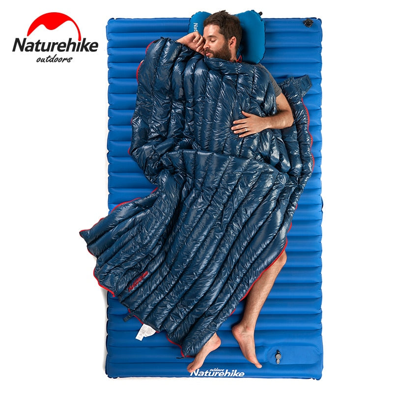 Naturehike CW280 Sleeping Bag Winter Waterproof Goose Down Sleeping Bag Ultralight CWM400 Hiking Camping Sleeping Bag