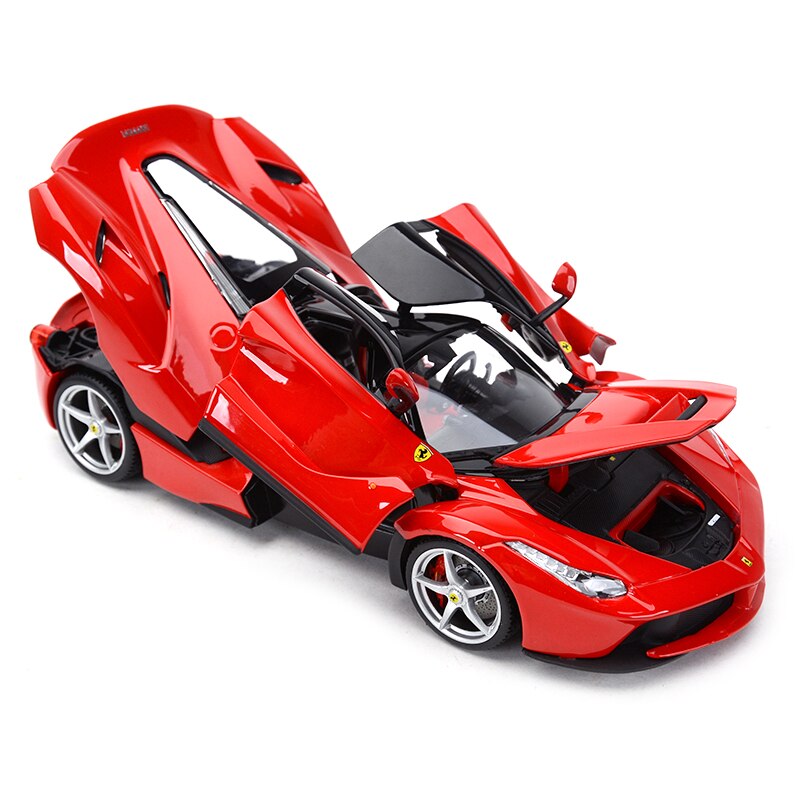 Bburago 1:18 Laferrari versión refinada coche deportivo simulación estática vehículos fundidos a presión modelo coleccionable juguetes de coche