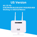Enrutador KuWFi 4G tarjeta Sim 300mbps desbloqueado 4G CPE enrutador inalámbrico 150mbps CAT4 punto de acceso Wifi móvil con ranura para tarjeta Sim 4 puertos LAN