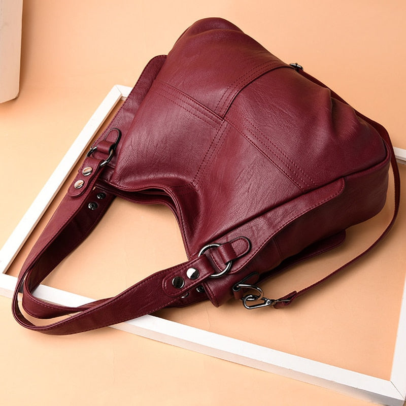LANYIBAIGE Luxus-Designer-Handtaschen Hochwertige weiche Ledertaschen Damen Corssbody Handtaschen für Frauen Umhängetasche Bolsas