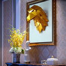 3D Wall Hanging Decoration Eagle Head Animal Figurines Living Room Wall Decor Decorative Sculpture Home Interior Decoration