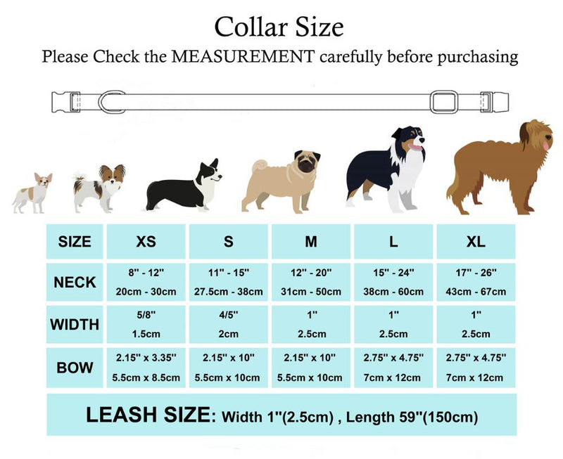 Hundehalsband mit Jeans-Fliege, Halsband, Leine und personalisiertes graviertes Hundehalsband mit Metallschnalle