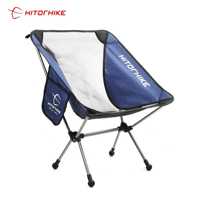 Hitorhike, silla plegable ultraligera de viaje, superdura, de alta carga, para acampar al aire libre, portátil, para playa, senderismo, Picnic, asiento, silla de pesca