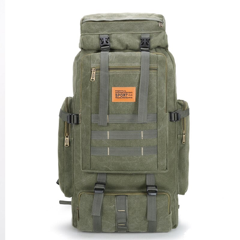 Mochila militar Mochila táctica del ejército Deportes al aire libre Camping Senderismo Senderismo Pesca Caza Bolsa impermeable 1000d Nylon